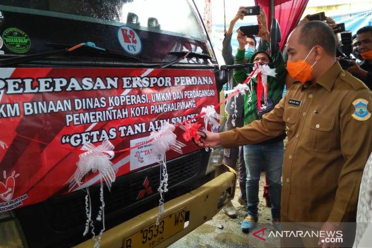 Walikota Pangkalpinang lepas ekspor perdana produk IKM