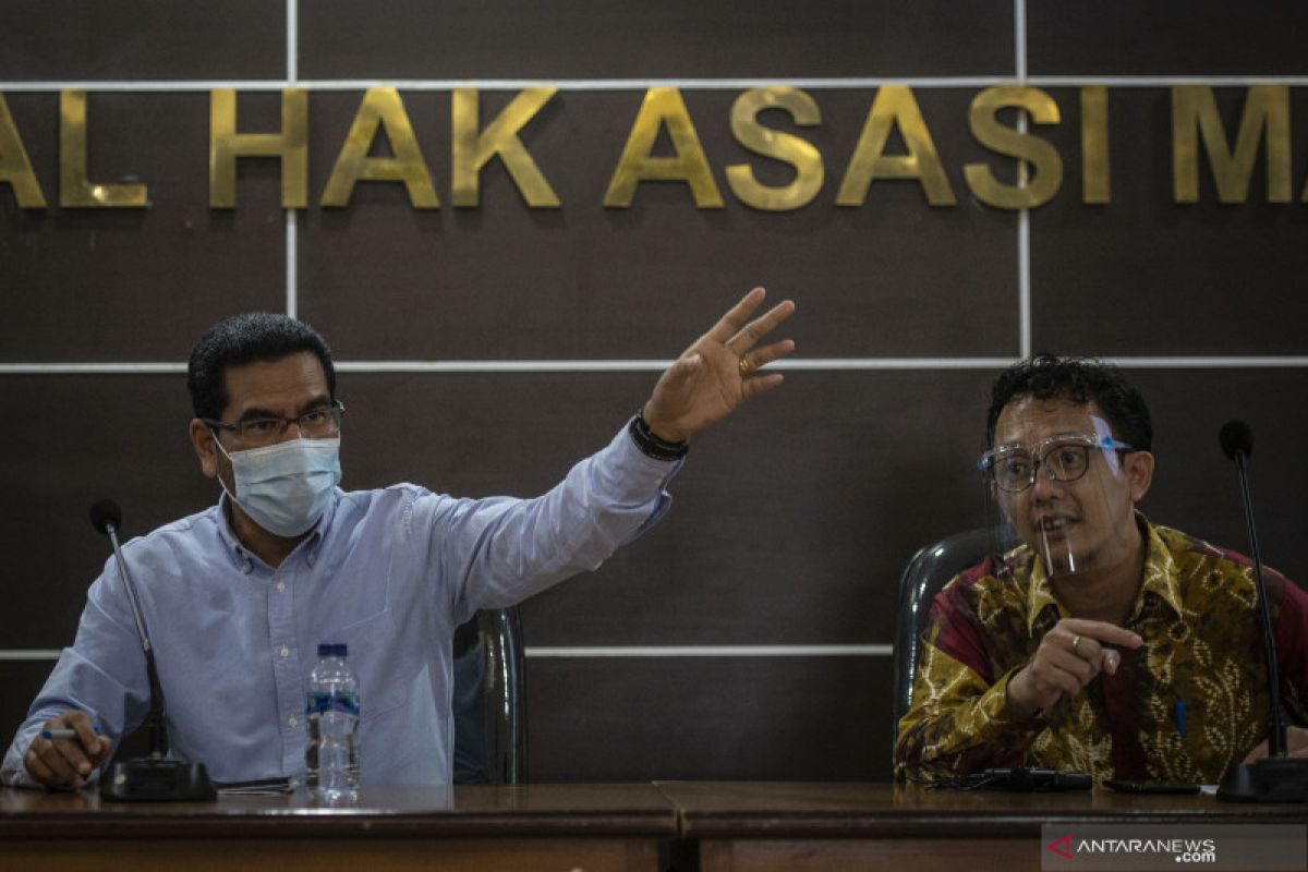 Komnas HAM sebut terdapat 18 luka tembak di tubuh enam laskar FPI