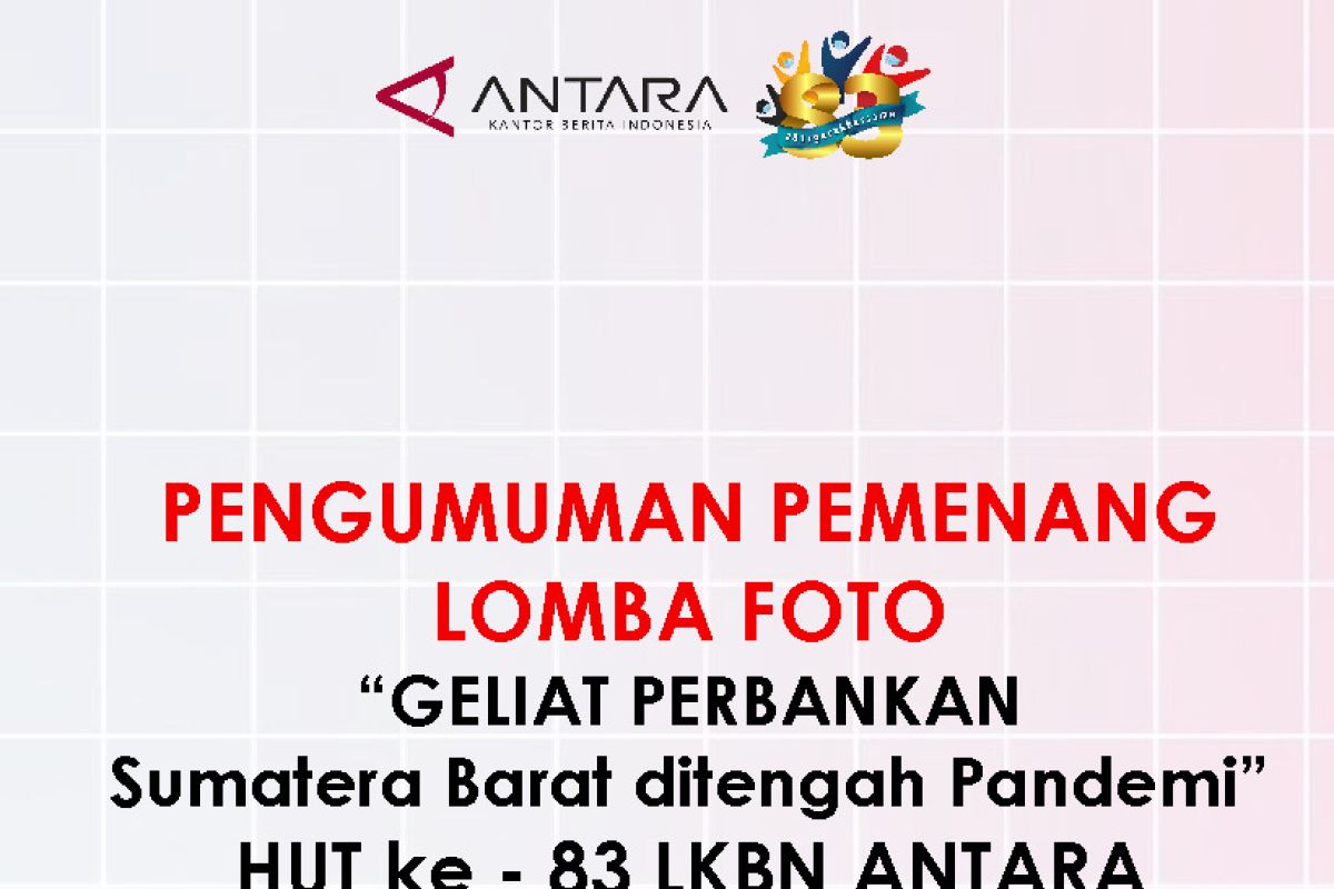 LKBN Antara Sumbar umumkan pemenang lomba foto