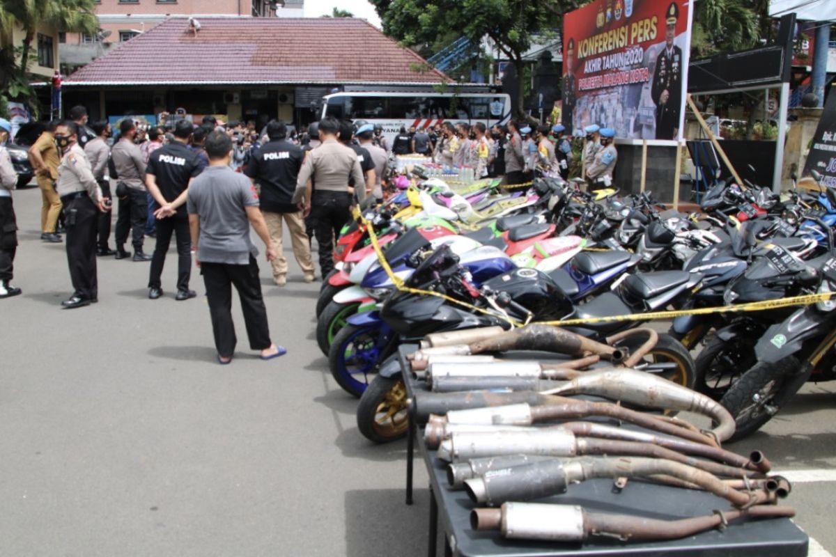 Polisi gencarkan penertiban kendaraan bermotor jelang tahun baru