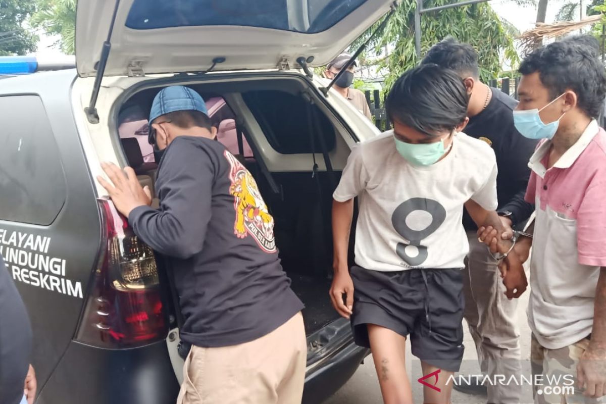 Polisi tembak kaki residivis maling motor di Kalideres