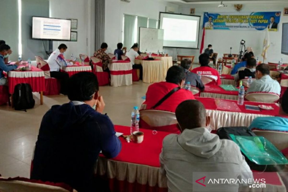 25 pelatih atlet PON XX ikut Bimtek Penyusunan Latihan Pelatda