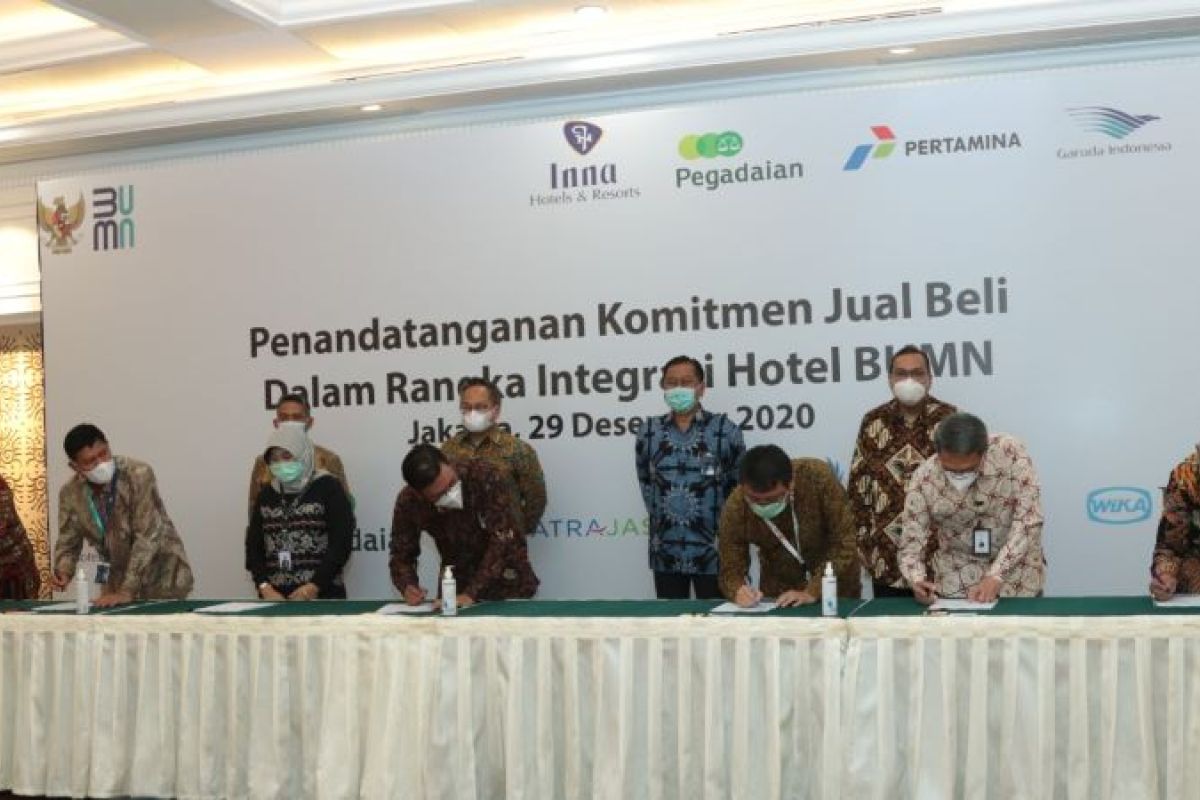 Holding hotel, WIKA Realty dan 4 BUMN sepakati perjanjian komitmen