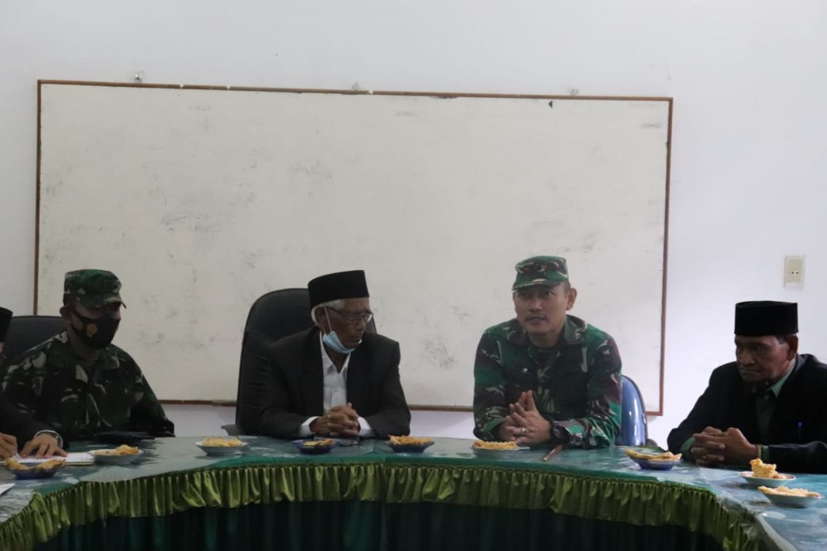 Kodim Aceh Tengah perkuat hubungan dengan ulama