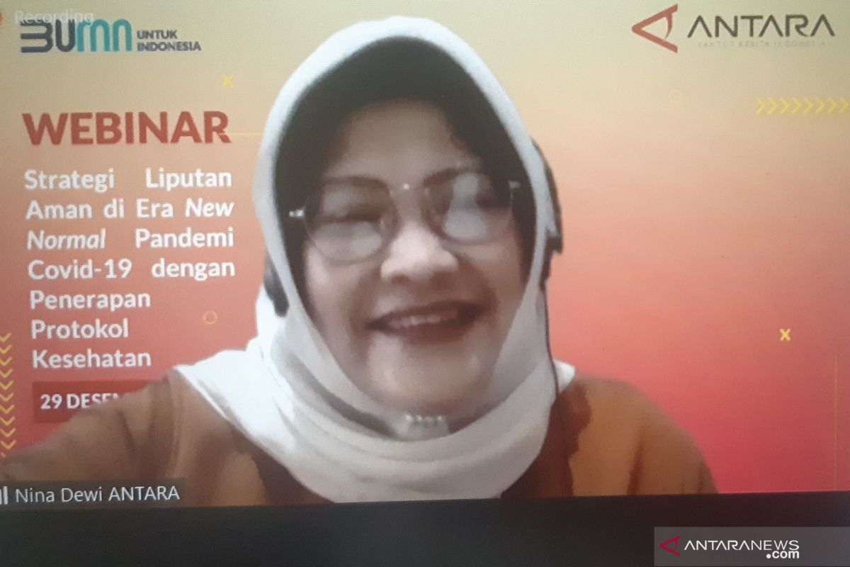 Ratusan jurnalis ikut webinar liputan aman saaat pandemi dari Perum LKBN ANTARA