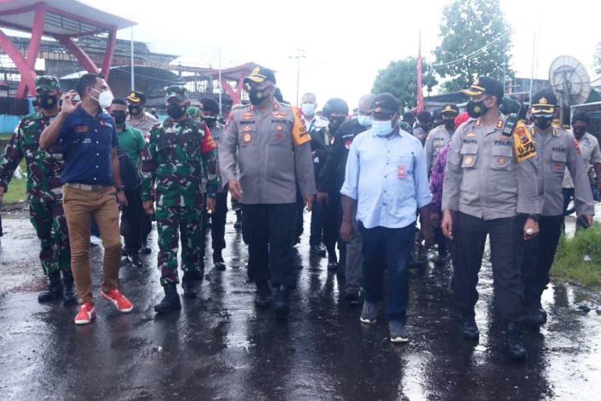 Kapolda Papua tinjau pelaksanaan pilkada susulan Boven Digoel