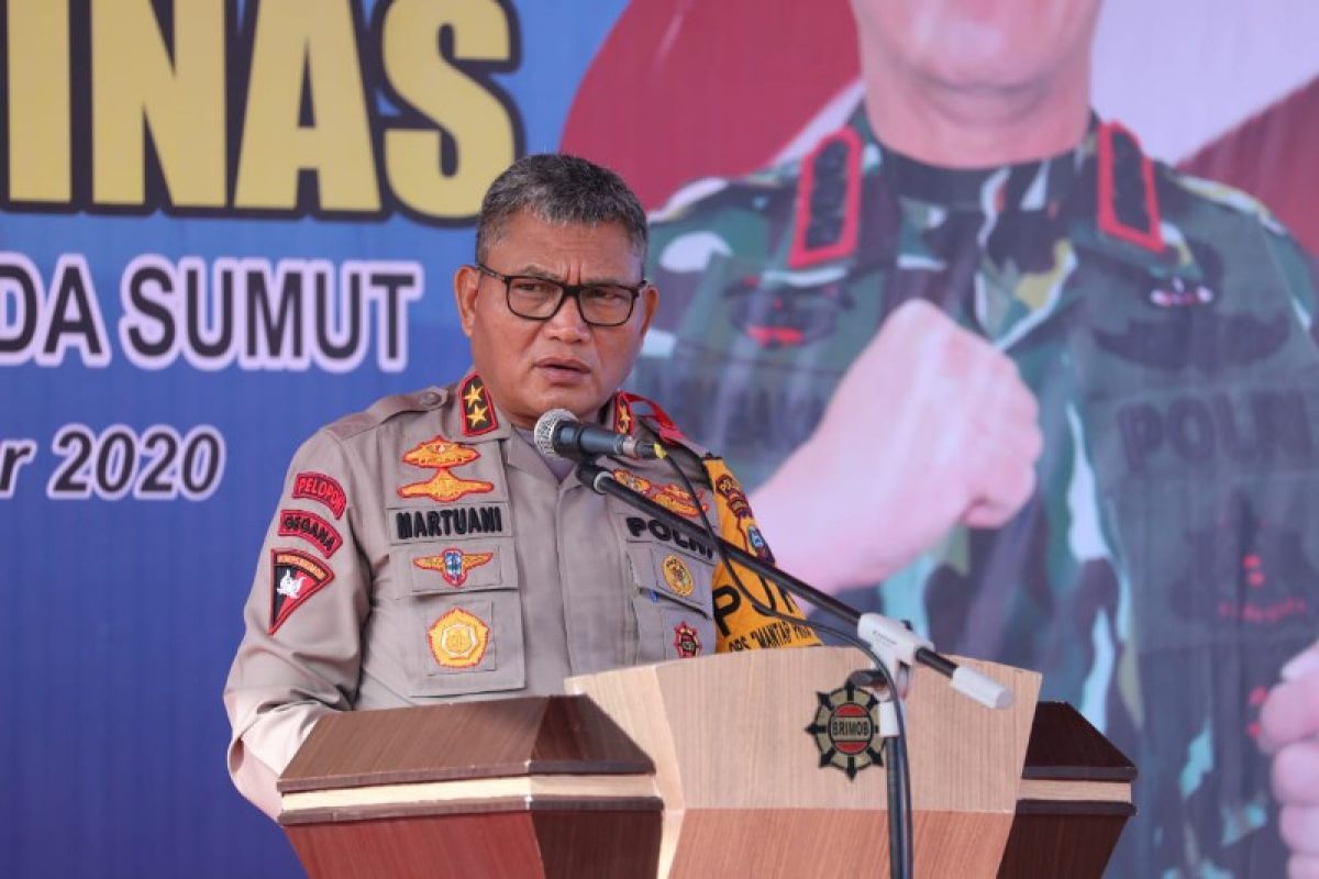 Kapolda: Jumlah tindak pidana di Sumut  meningkat 6,4 persen