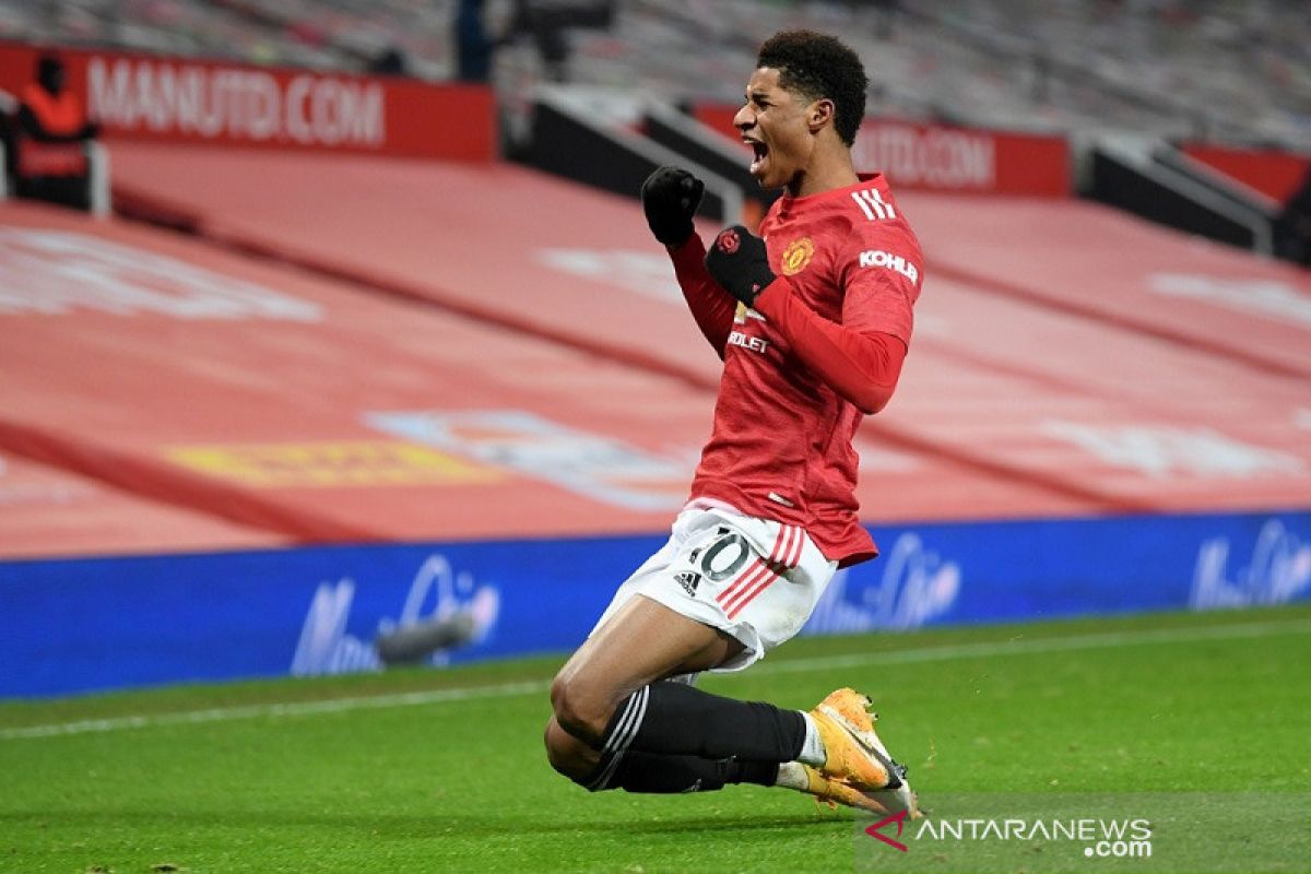 Gol larut Marcus Rashford menangkan MU