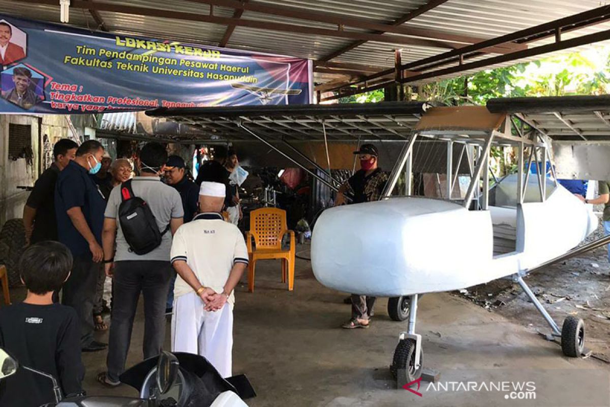 Unhas berharap pesawat ultralight Haerul uji terbang pada 2021