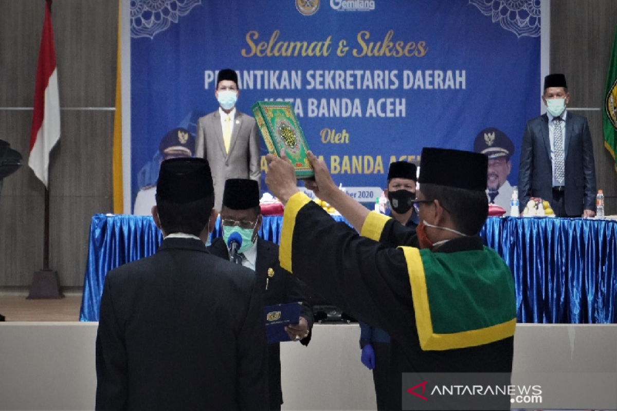 Wali Kota lantik Amiruddin jadi Sekda Banda Aceh