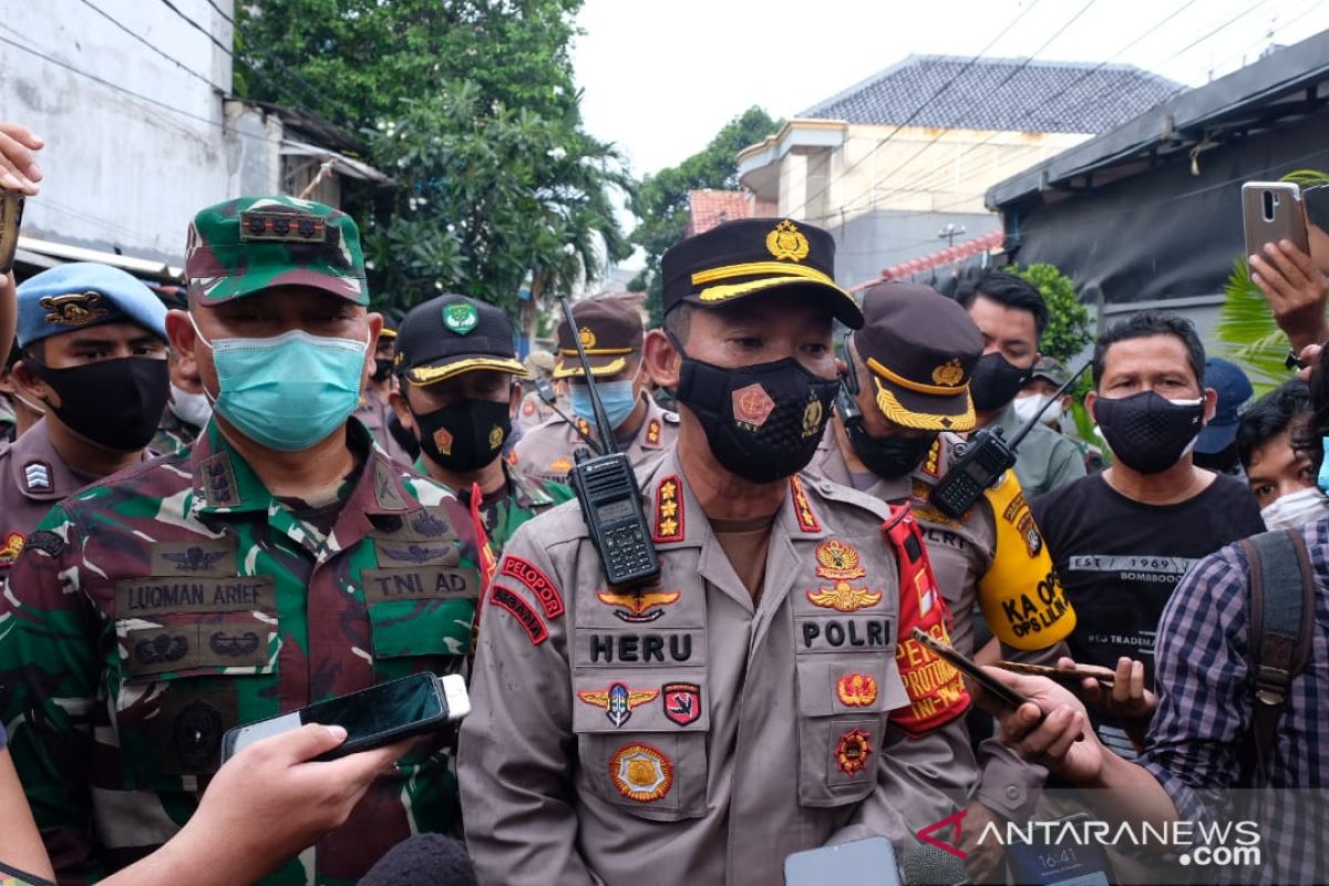 Kodim Jakarta Pusat patroli gabungan terkait larangan FPI