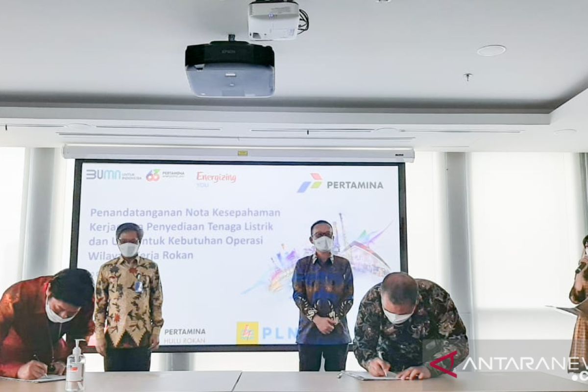 Penuhi kebutuhan Pertamina, PLN resmi pasok keandalan listrik dan uap bagi WKR