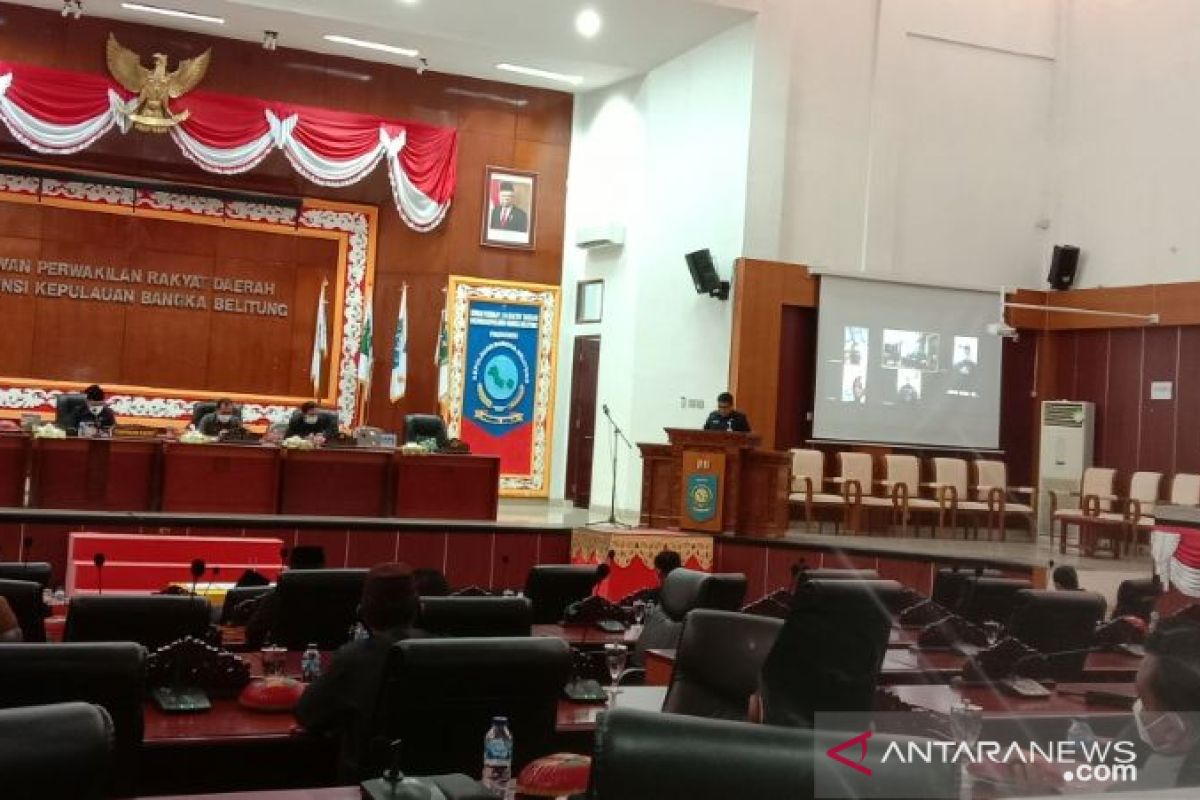 DPRD Babel gelar paripurna pengambilan keputusan terhadap Raperda