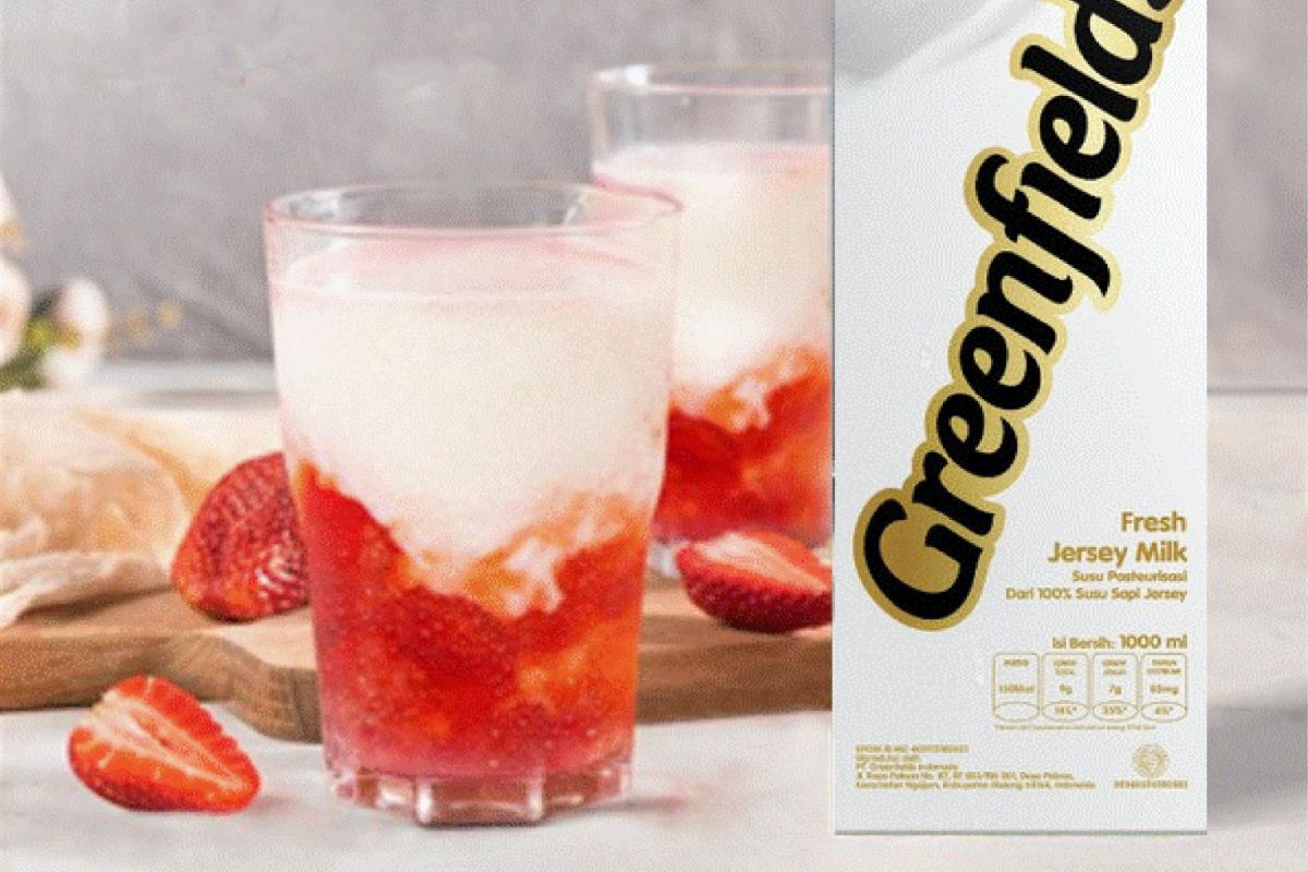 Bersantai sambut 2021, coba buat Korean Strawberry Milk