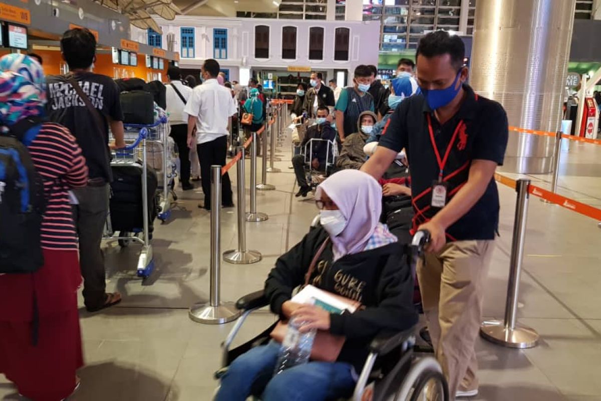 14 PMI rentan dipulangkan dari Bandara KLIA