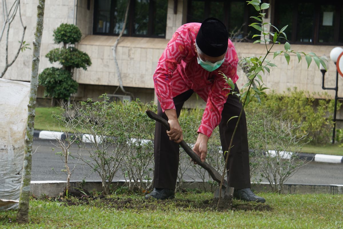 Prof Udiansyah invites all lecturers in Kalimantan to plant trees