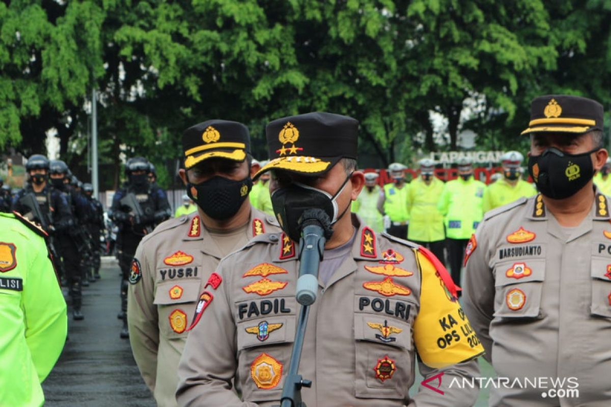 Kapolda Metro: Angkut dan tes COVID-19 bagi pelanggar prokes