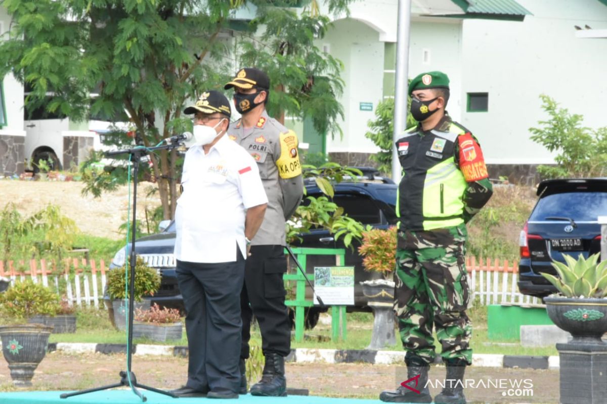 Gorontalo Utara apel kesiapan pengamanan Tahun Baru 2021