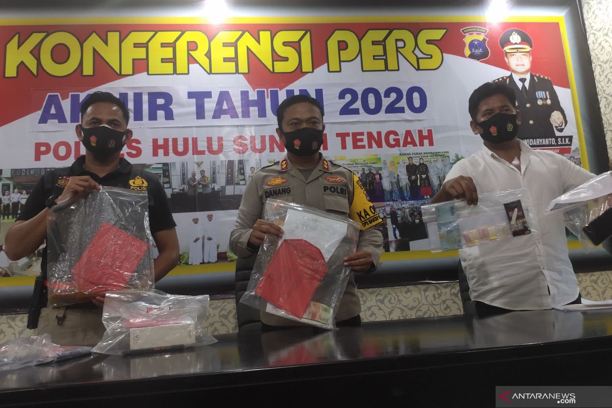 Kapolres HST: 2020 tindak kriminal yang diungkap lebih tinggi dibanding 2019, khususnya narkoba