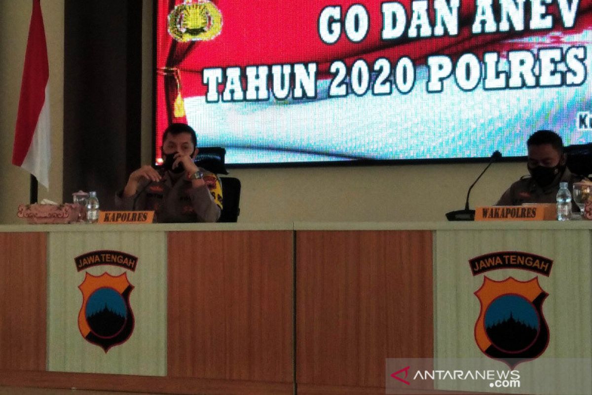 Kasus kecelakaan lalu lintas di Kudus selama 2020 turun