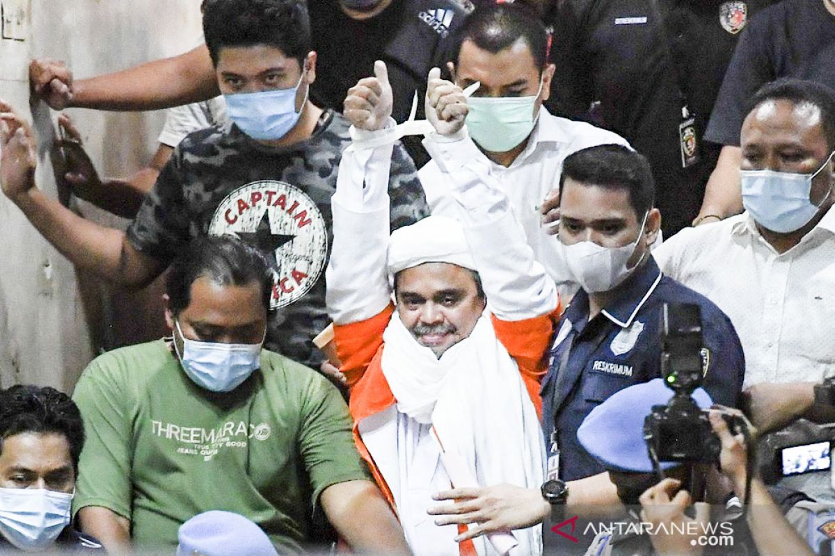 PN Jaktim gelar sidang perdana Rizieq secara virtual