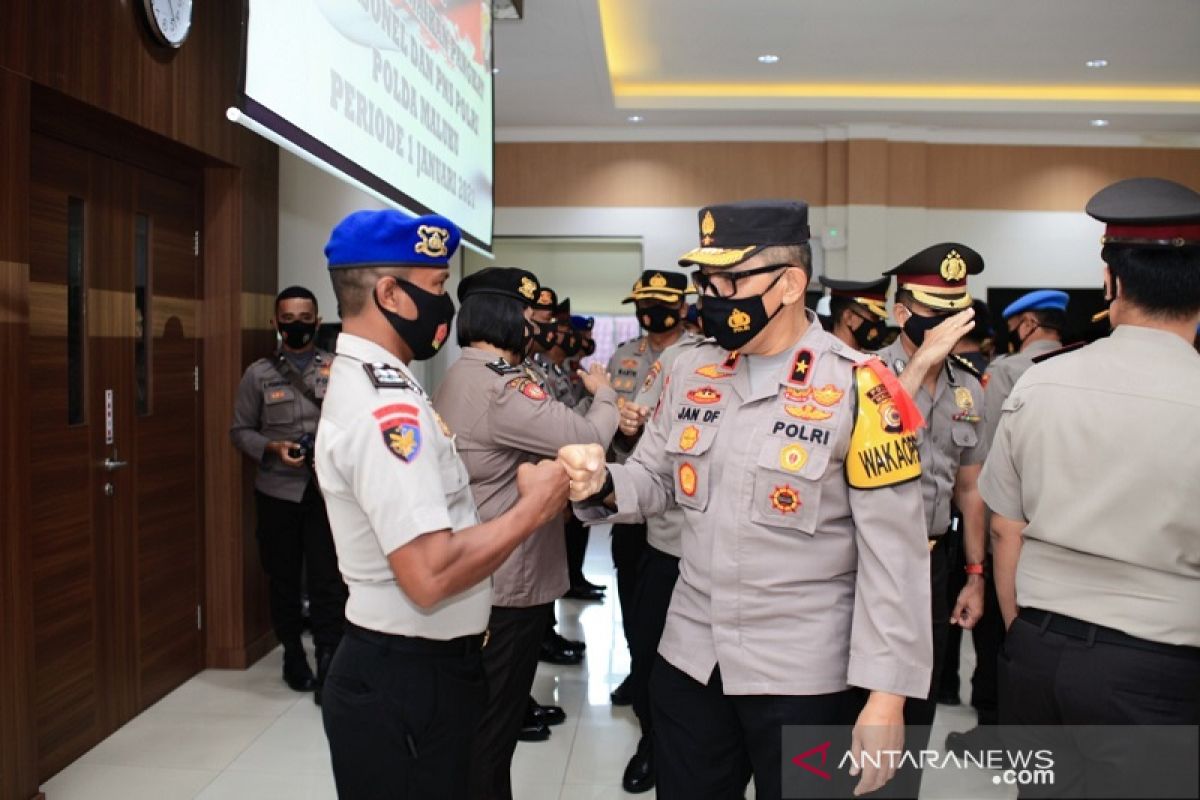 Kapolda : Kenaikan pangkat harus dimaknai sebagai apresiasi kinerja