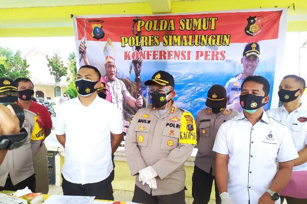 Di tahun 2020, Polres Simalungun tangani 169 kasus narkoba