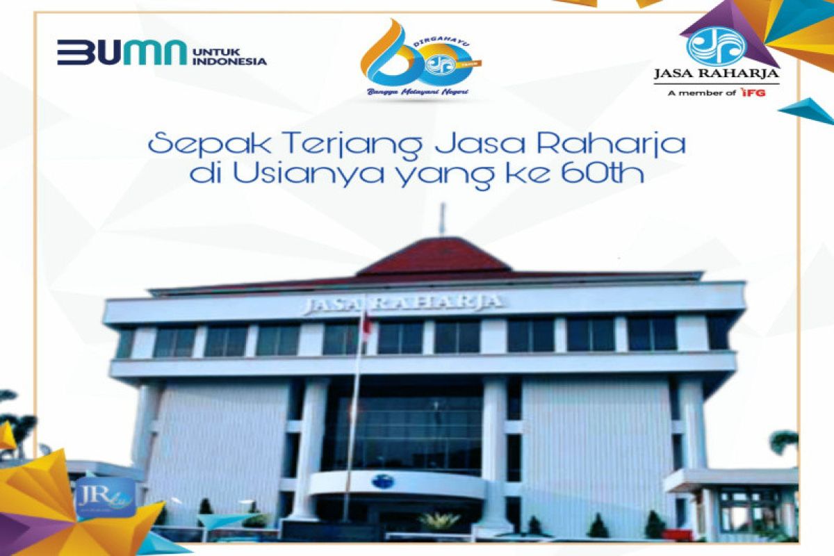 60 tahun, Jasa Raharja Bangga Melayani Negeri