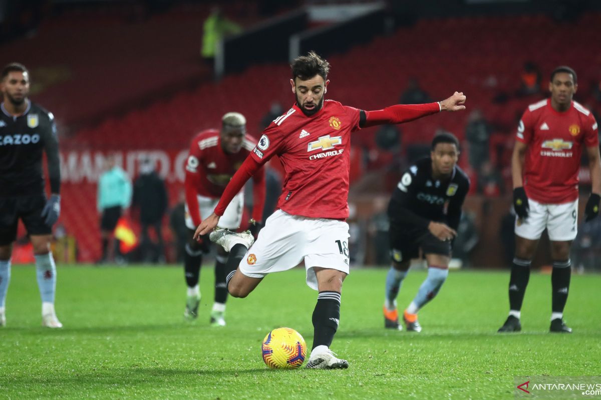 Bruno Fernandes ingin United bermain  lebih kejam di depan gawang lawan