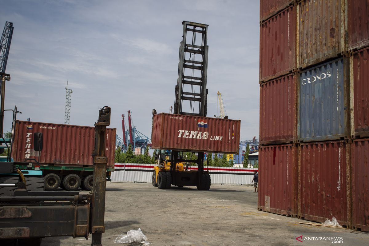 Kemenko Perekonomian ungkap RI pernah alami kelangkaan kontainer