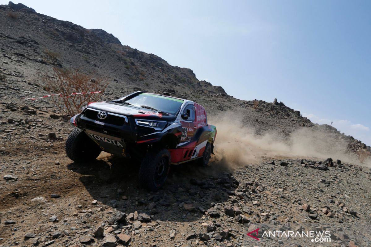 Reli Dakar 2021, Nasser al-Attiyah tercepat dikategori mobil