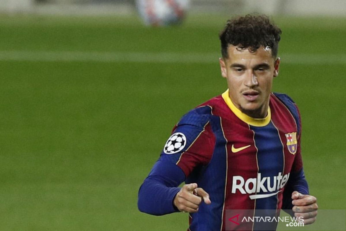 Aston Villa resmi datangkan gelandang Barcelona Phillipe Coutinho