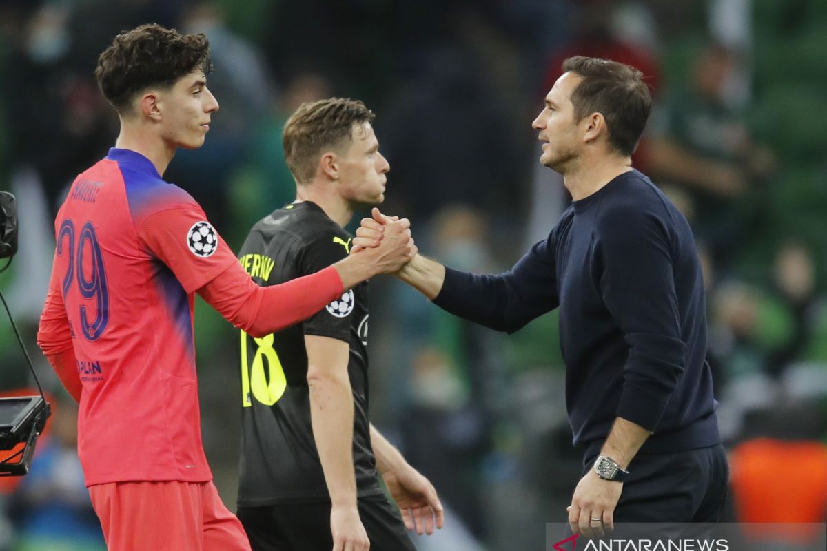 Frank Lampard sebut kondisi fisik Kai Havertz tidak bagus