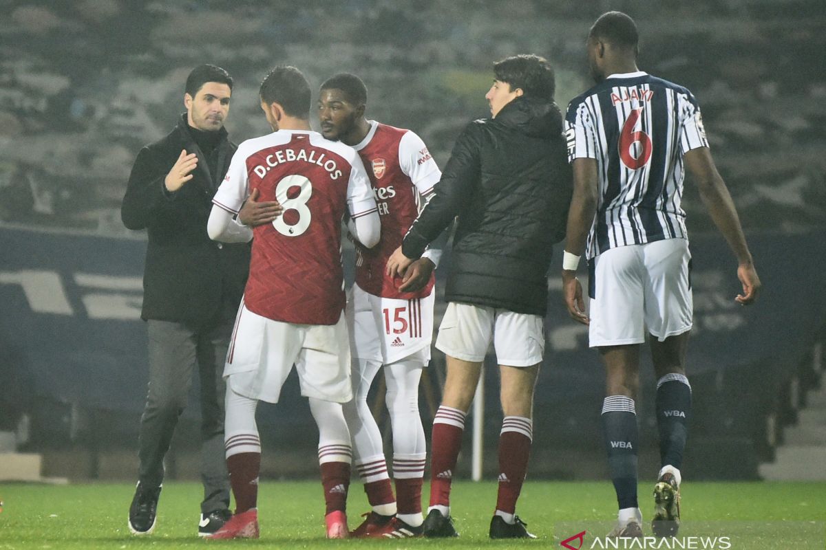 Bantai West Brom 4-0, Arteta: Arsenal mulai percaya diri