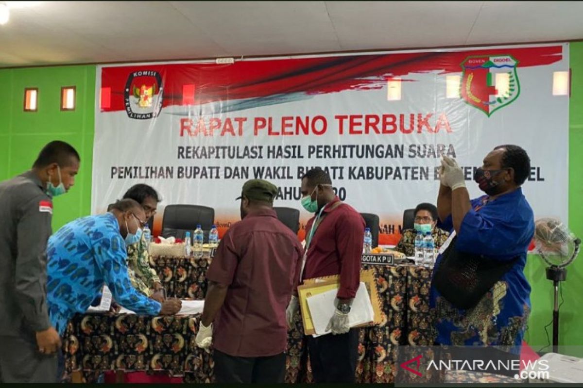 KPU Papua: penghitungan suara Boven Digoel di 17 distrik sudah diselesaikan