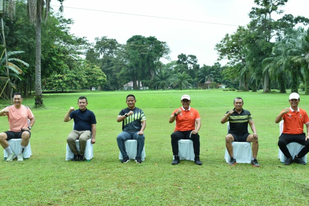 Awali tahun 2021, PTPN2 dan Kodam I/BB gowes bersama bangun silahturahmi