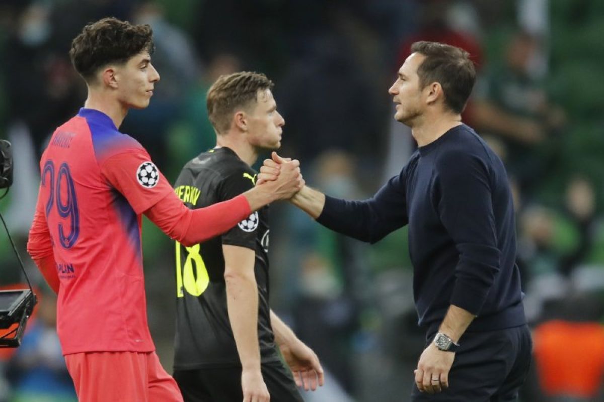 Frank Lampard akui kondisi fisik Kai Havertz tak bagus