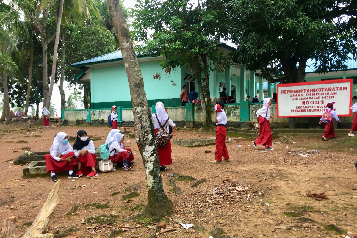 102 sekolah  di pulau penyangga Batam mulai tatap muka di kelas