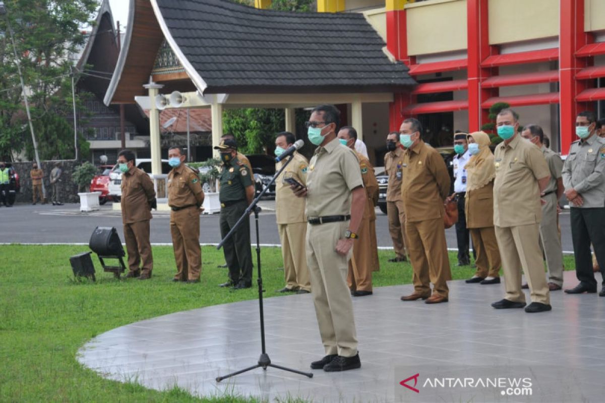 Gubernur Sumbar ajak ASN awal tahun syukuri apa adanya