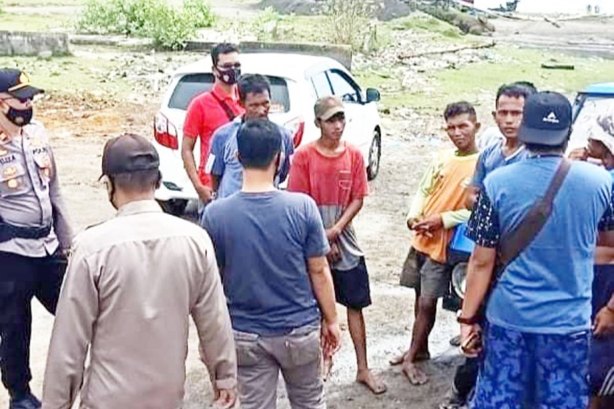 Usai diperiksa penambang pasir di Muara Surantih dibolehkan pulang, Polisi: Kasus dilanjutkan