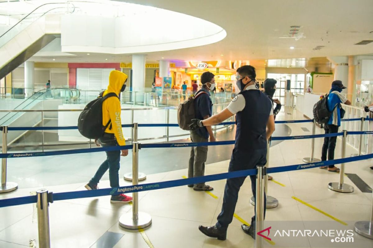Hasil rapid test antigen di Bandara Sepinggan 48 calon penumpang reaktif