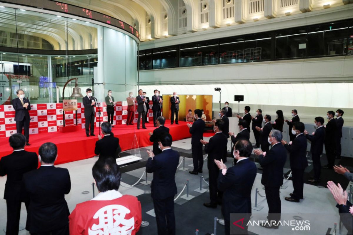 Saham Tokyo dibuka jatuh jelang pemberlakuan darurat virus
