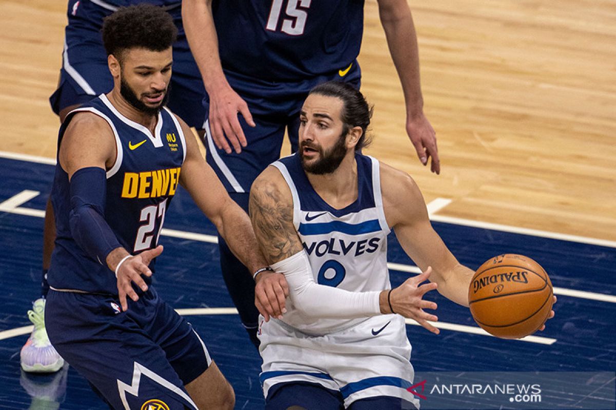 Jokic-Murray boyong Nuggets atasi Timberwolves 124-109