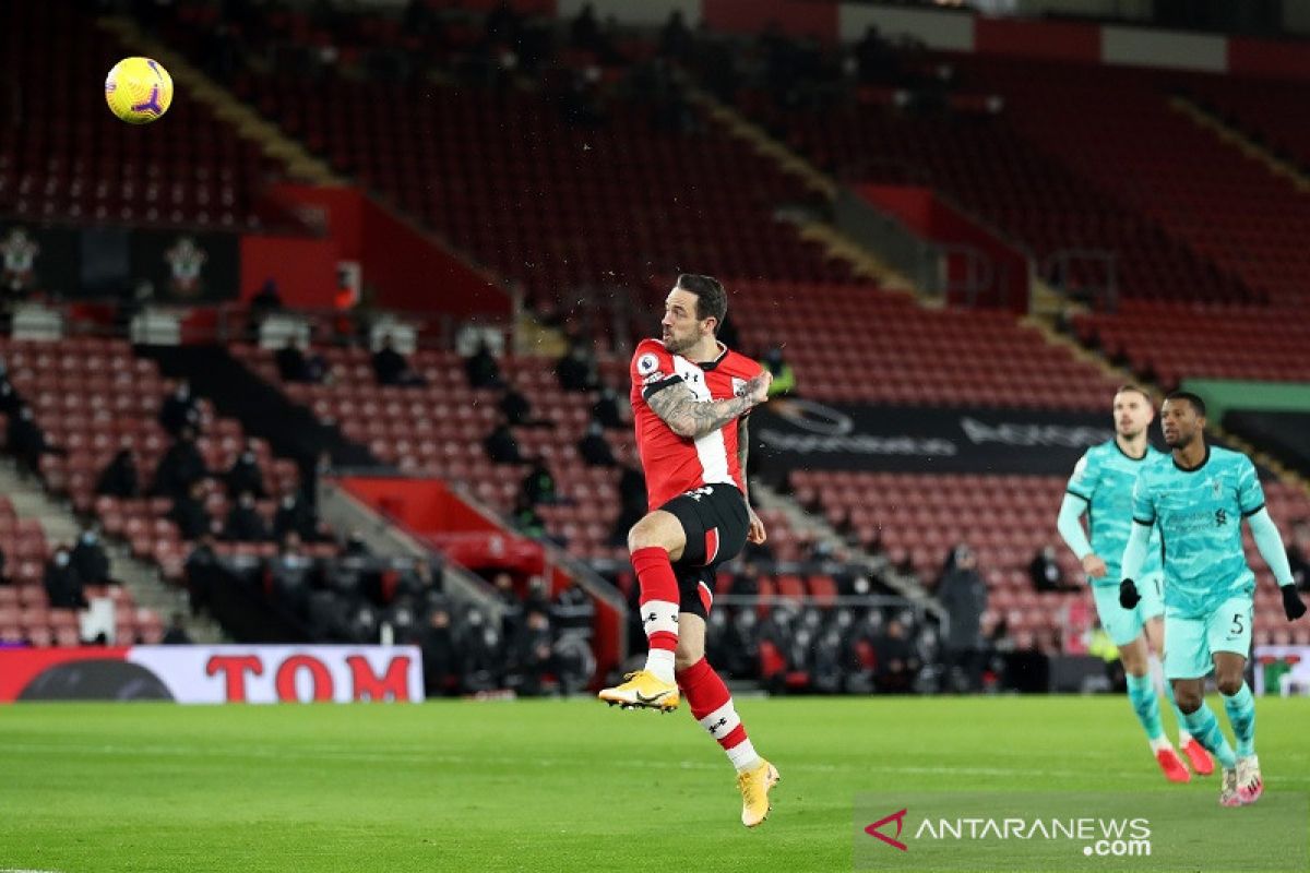 Paceklik gol Liverpool berlanjut setelah takluk 0-1 di markas Southampton