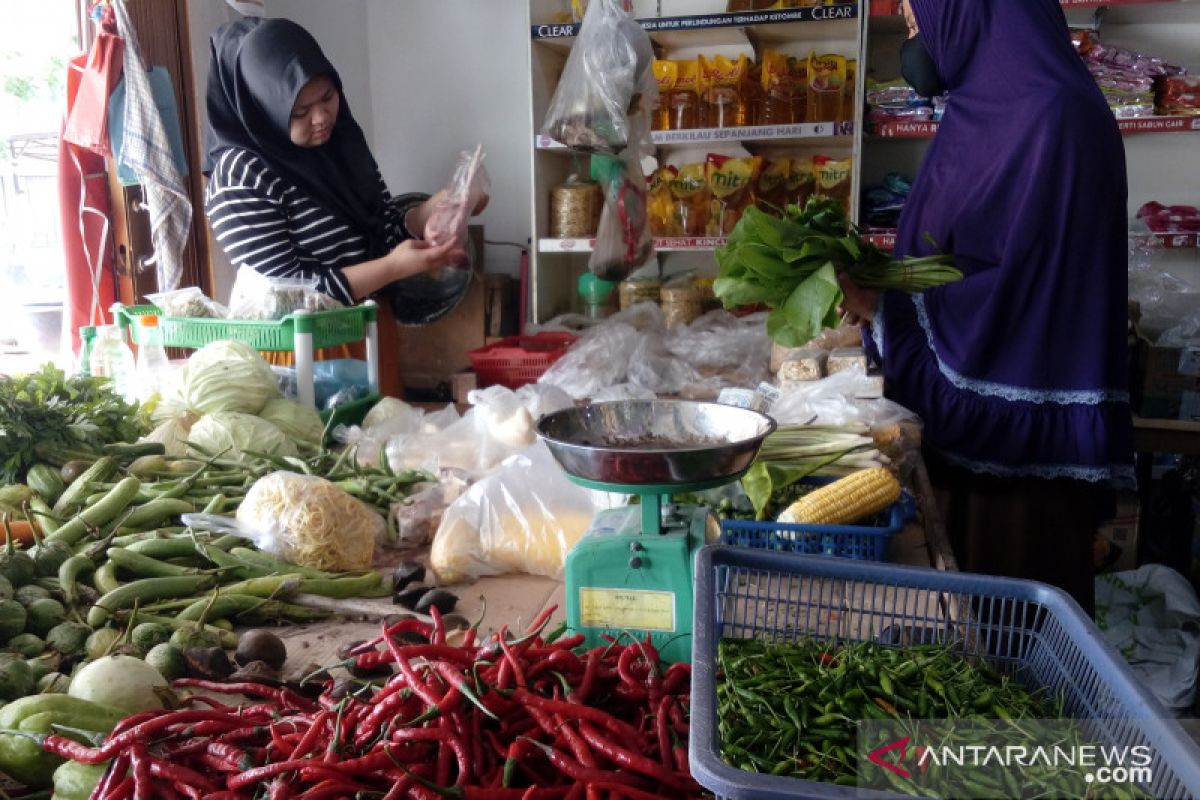 Sejumlah harga bahan pokok di Pekanbaru masih tinggi, cabai rawit tembus Rp100 ribu