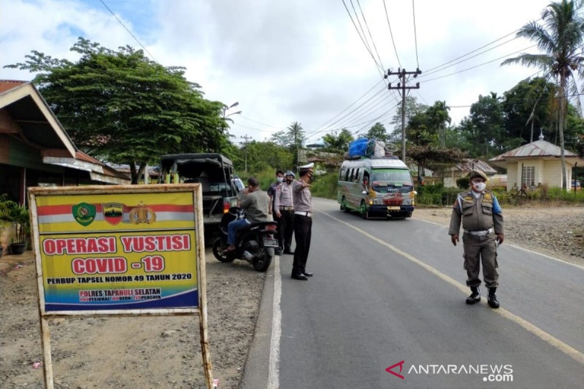 Di Tapsel operasi yustisi gencar dilaksanakan untuk cegah COVID-19