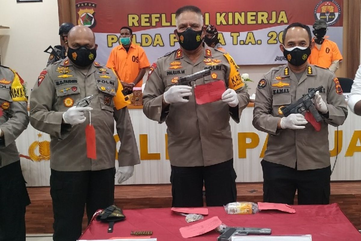 Kapolda Papua ungkap peran ASN terlibat penyelundup senpi di Nabire