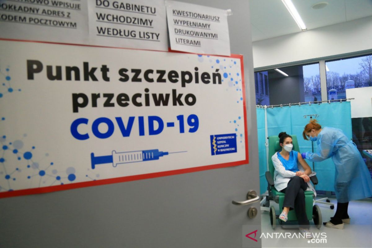 Kasus COVID-19 meningkat di Polandia saat varian Delta menyebar