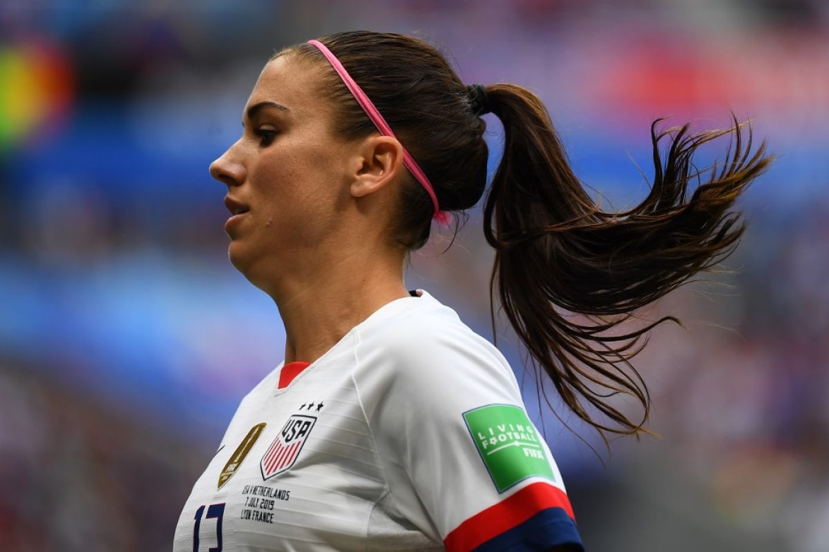 Timnas AS Alex Morgan positif terpapar COVID-19