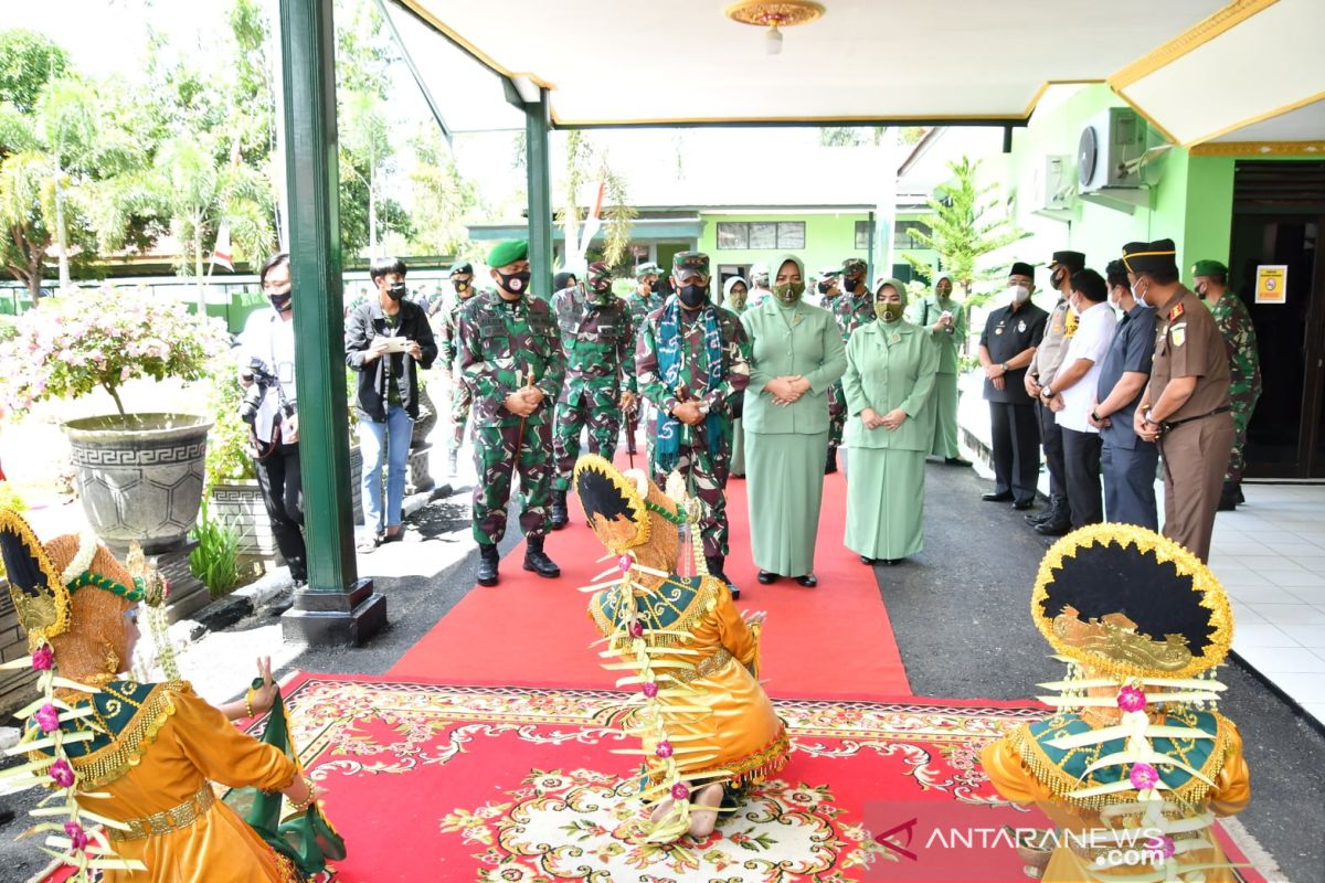 Pangdam VI Mulawarman kunjungan kerja di Kabupaten HSS